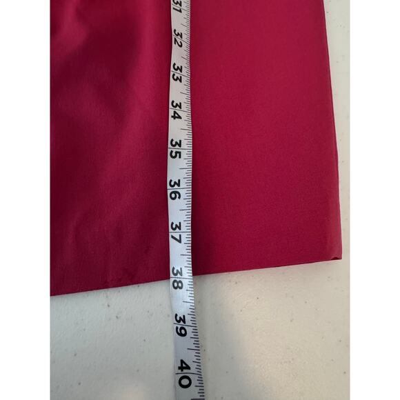 Lafayette 148 Pleated Stretch Wool Knee Length Sheath Dress Women's 4 Career - Picture 14 of 15